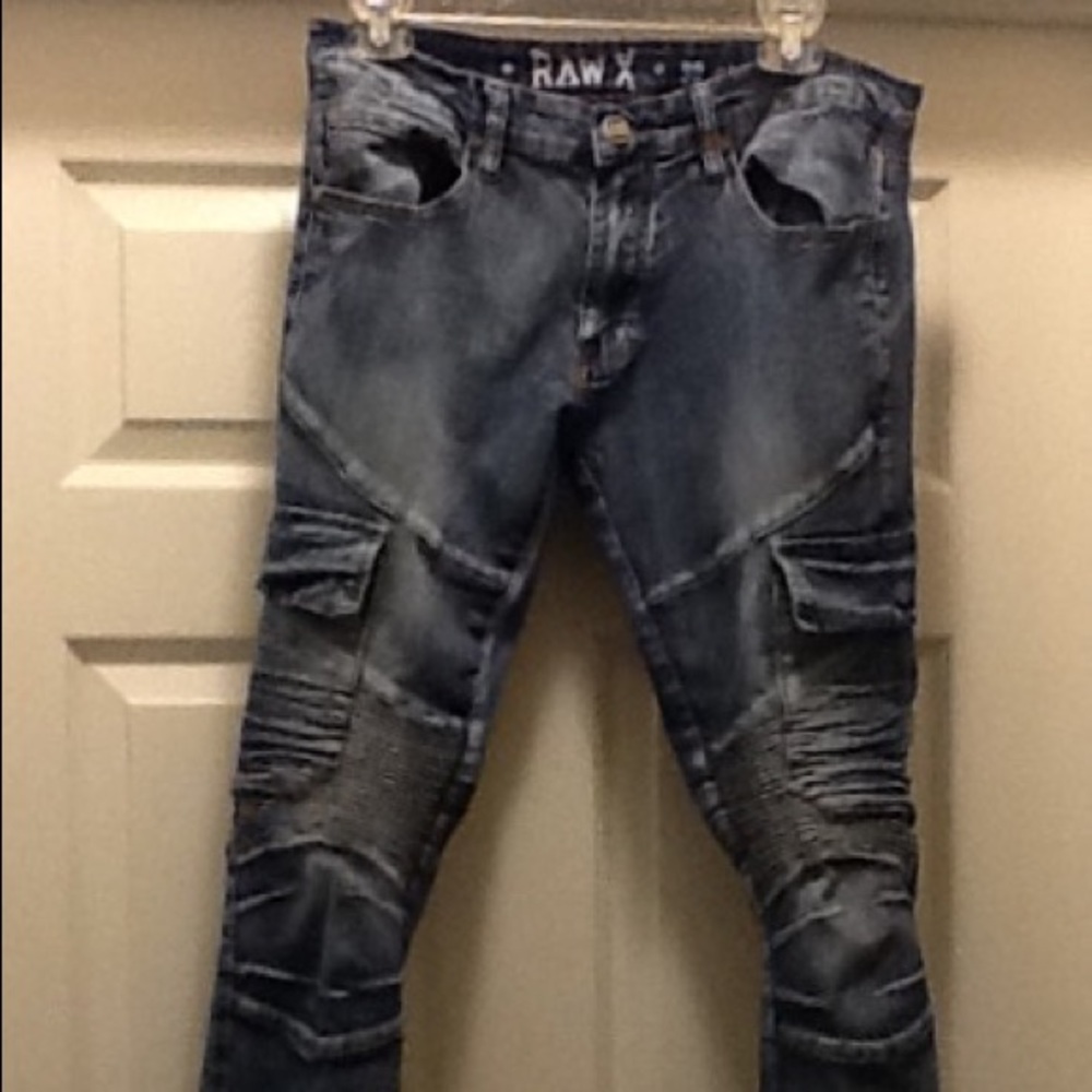 Raw X Vintage Inspired 🏍Jeans